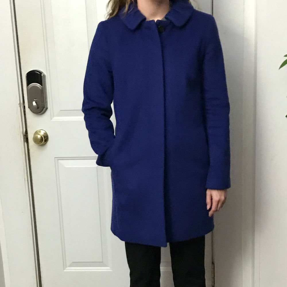 Jcrew Wool Coat Gem